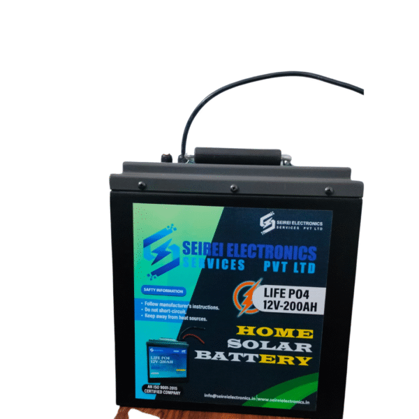 12.8V 200Ah LFP Battery (For Inverter & Solar Use)